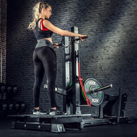 ATX® Belt Squat-Dip - Kniebeugen & Dips Maschine Ermöglicht eine optimale Körperhaltung beim Kniebeugentraining