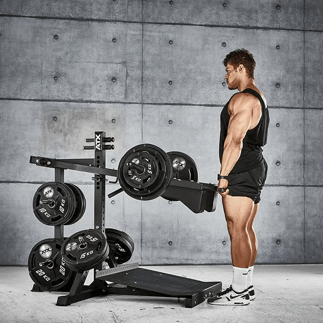 ATX® Lever Arm Squat Pro - Viking Press Shrugs