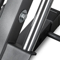 Schlittenführung auf hartverchromte Vollstahlwellen