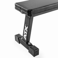 ATX® Flachbank Compact mit Gummi-Schutzfüßen, bodenschonend und rutschsicher