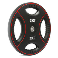 Polyurethan 4-Grip Hantelscheiben 30 mm - 1,25 kg bis 25 kg