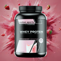 Whey Protein motion sports Strawberry Sensation
