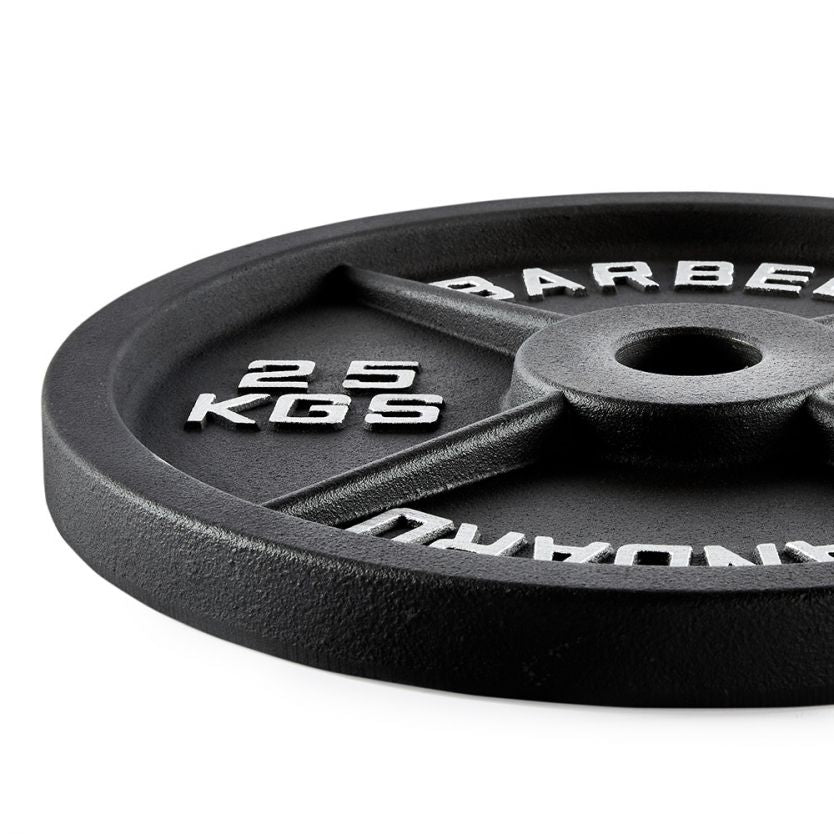 Standard Barbell Plate Cast 50 mm - 1.25 to 25 kg