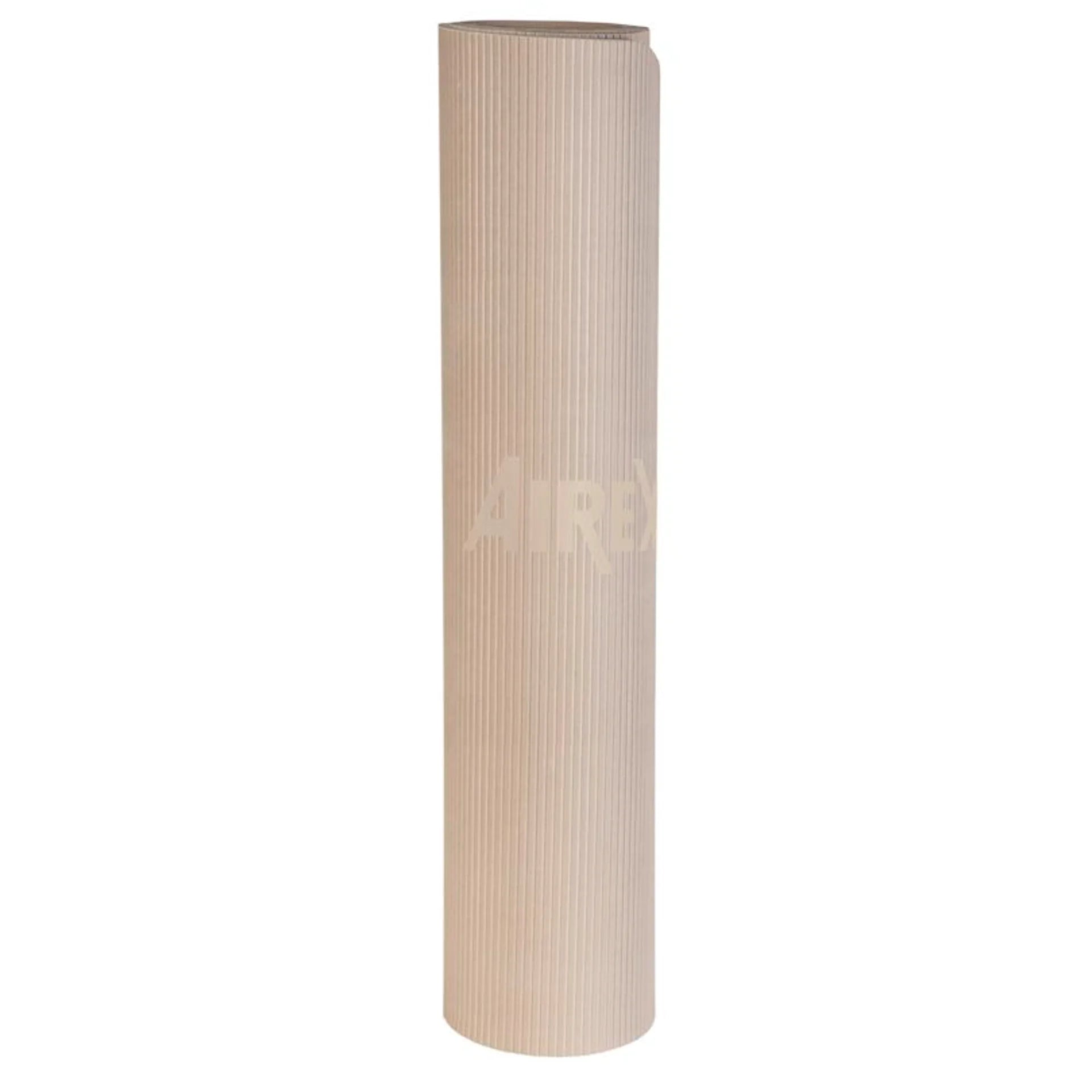 AIREX® Yogamatte TrExercise 140 x 60 cm Farbe: Sand zusammengerollt