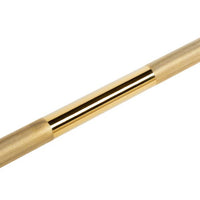 ATX® The Golden Powerlifting Bar mit Mittelrändelung