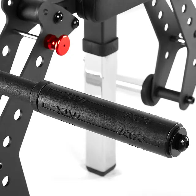 Die ATX® Pecfly-Option Version 2.0 für Multibänke - Megagrip-Drehgriffe Ø 35 mm ,  aus speziellem Kunststoff für einen optimalen Grip und Entlastung der Gelenke