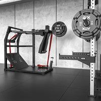 Pendulum Squat ist eine spezielle Kniebeugemaschine