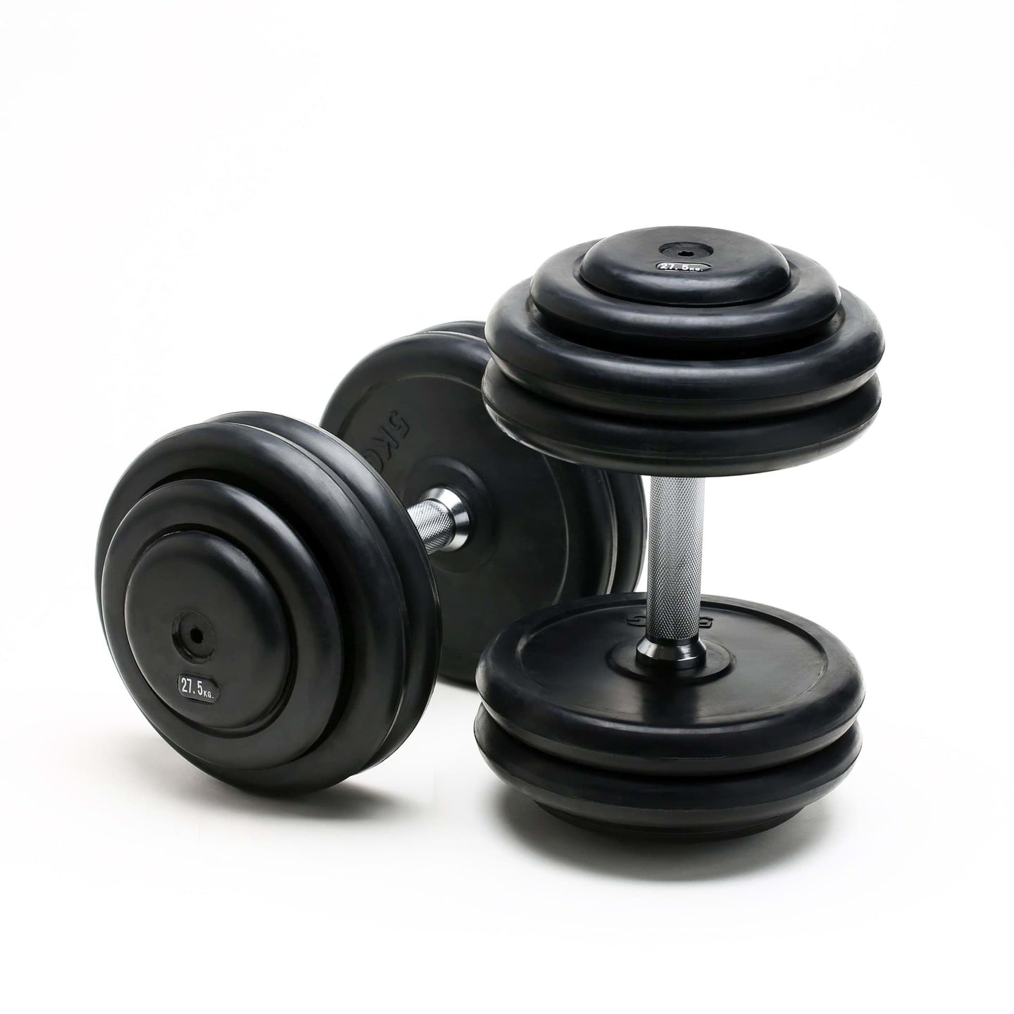 CHD Hantel gummiert 2,5kg Steigung - 27,5kg Paar