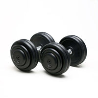 CHD Hantel gummiert 2,5kg Steigung - 27,5kg Paar