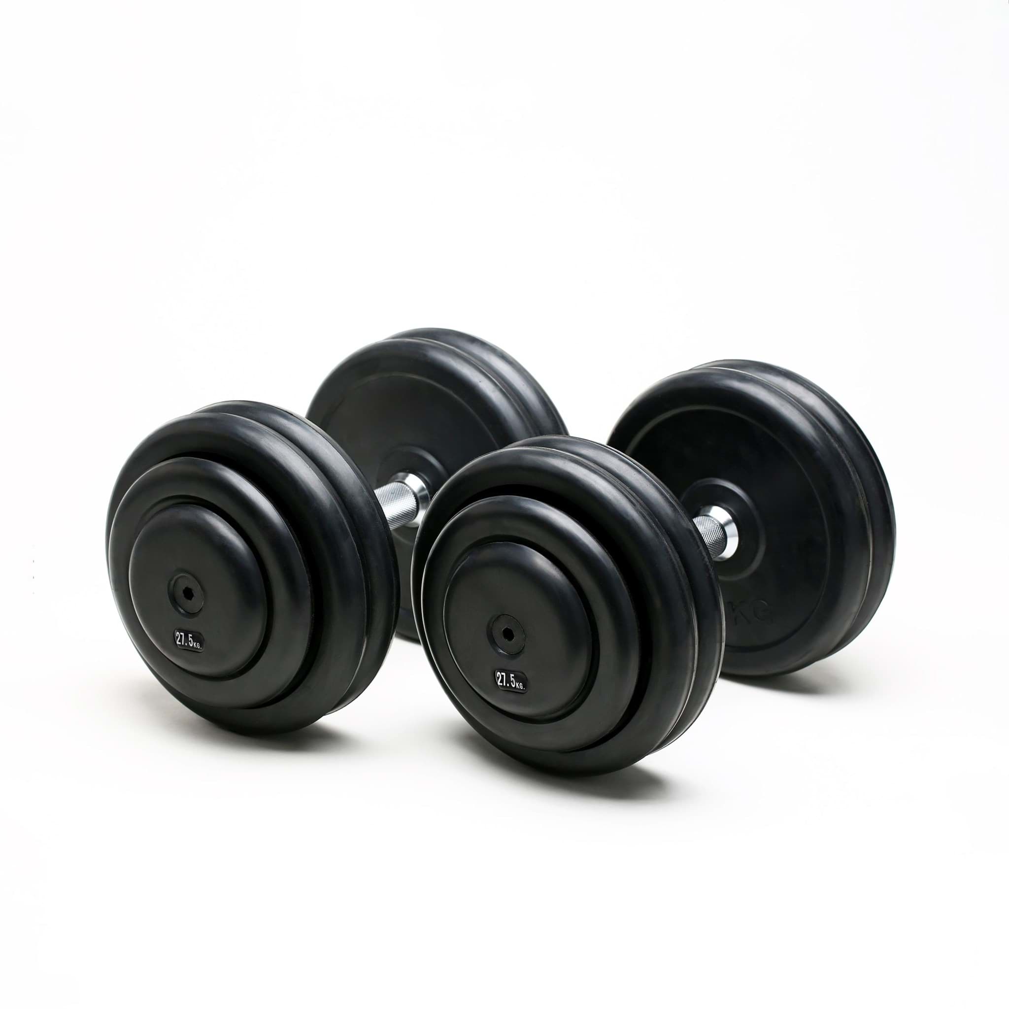CHD Hantel gummiert 2,5kg Steigung - 27,5kg Paar