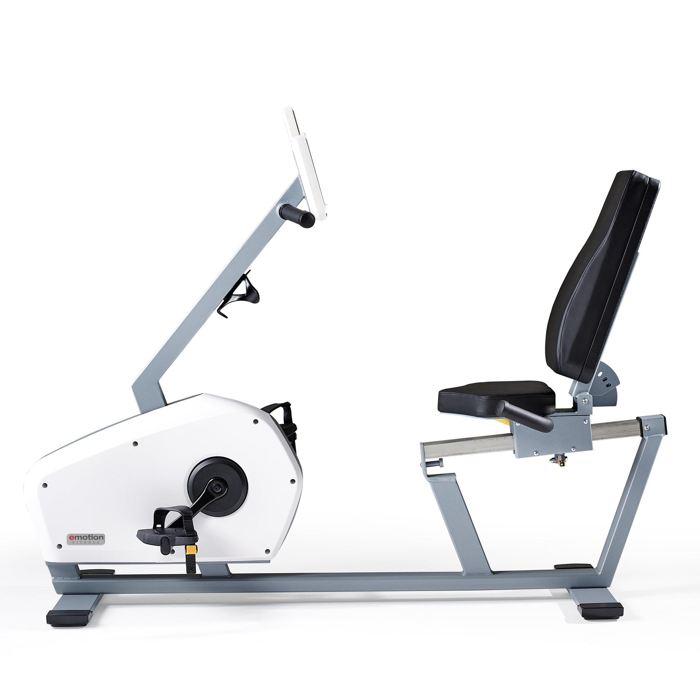 Emotion Fitness Liegeergometer 900 med Frontalansicht