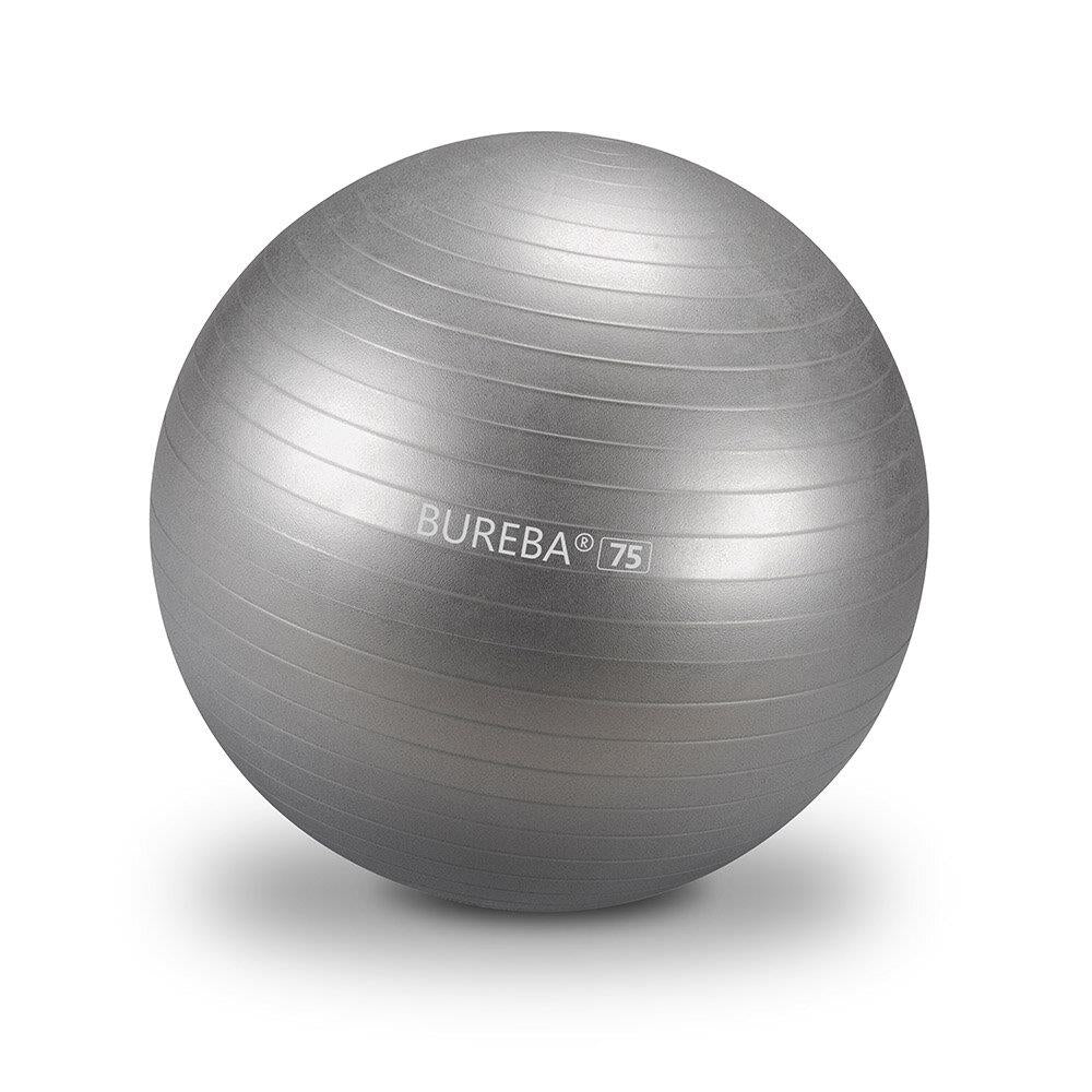 Gymnastikball Professional - 75 cm silber