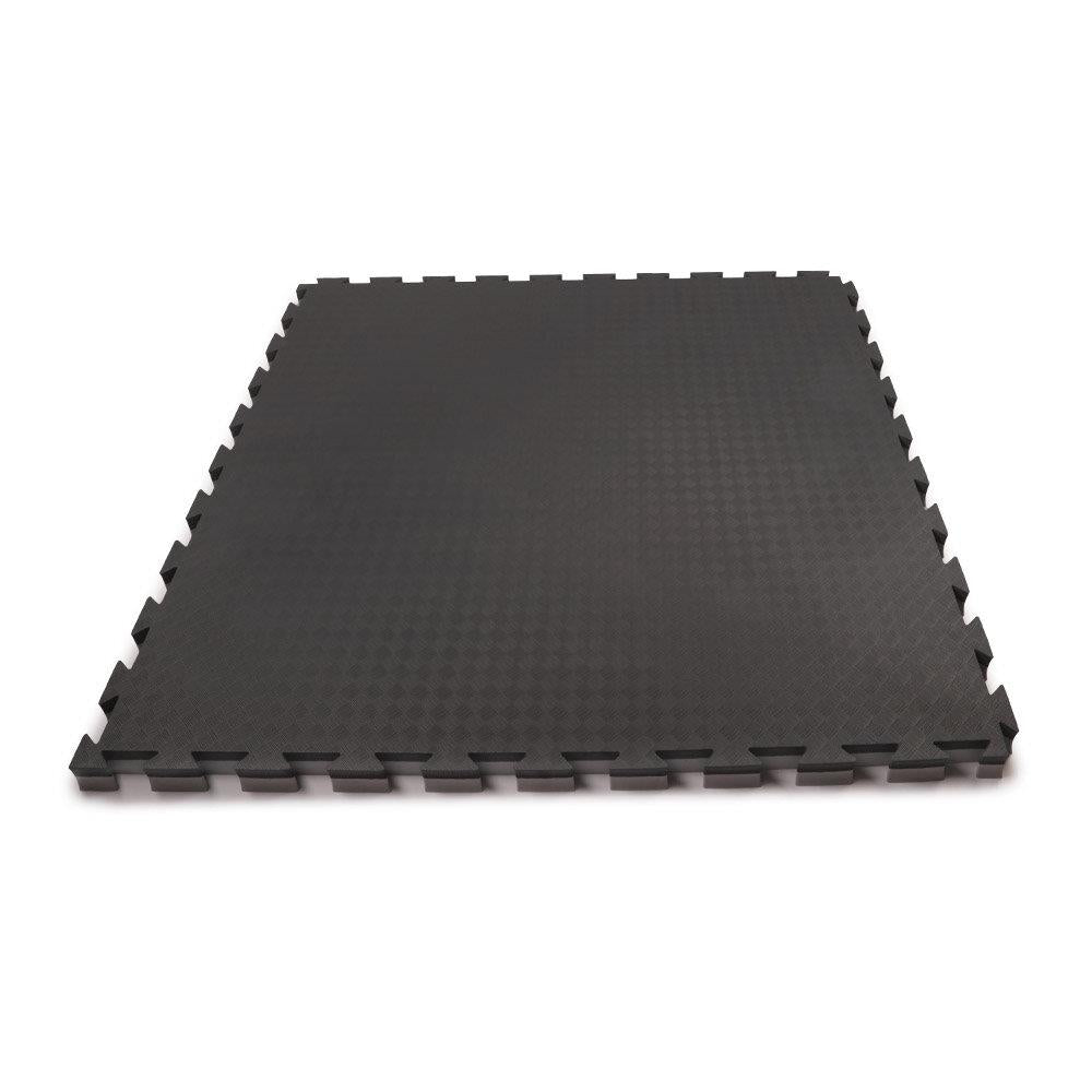Kampfsportmatte Judo 100 x 100 x 4 cm schwarz grau