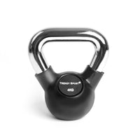 Kettlebell Chrom 4 kg - schwarz