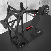 doppelseitig gelagerter Hebelarm mit Industrie-Flanschlagern