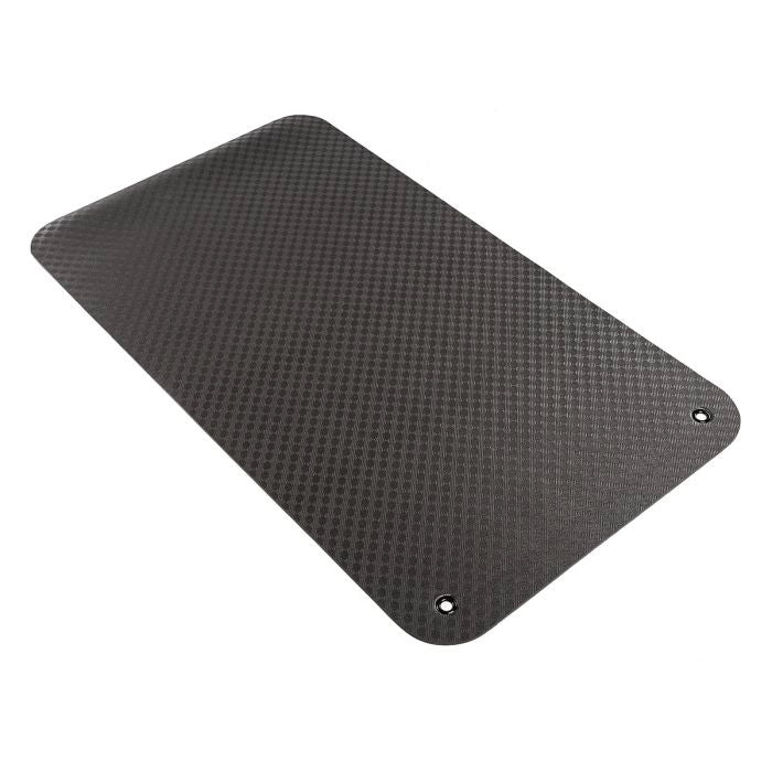 Profi Gymnastikmatte 180 x 65 x 0,8 cm ausgerollt schwarz
