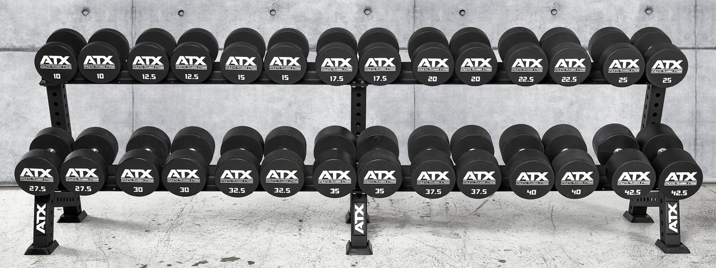 ATX® Kurzhantelablage doppelstufig - modular erweiterbar