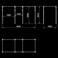 ATX® Functional Rig 700 - Basic 3 Maße