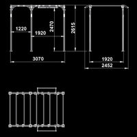 ATX® Functional Rig 700 - Ladder 2 Maße
