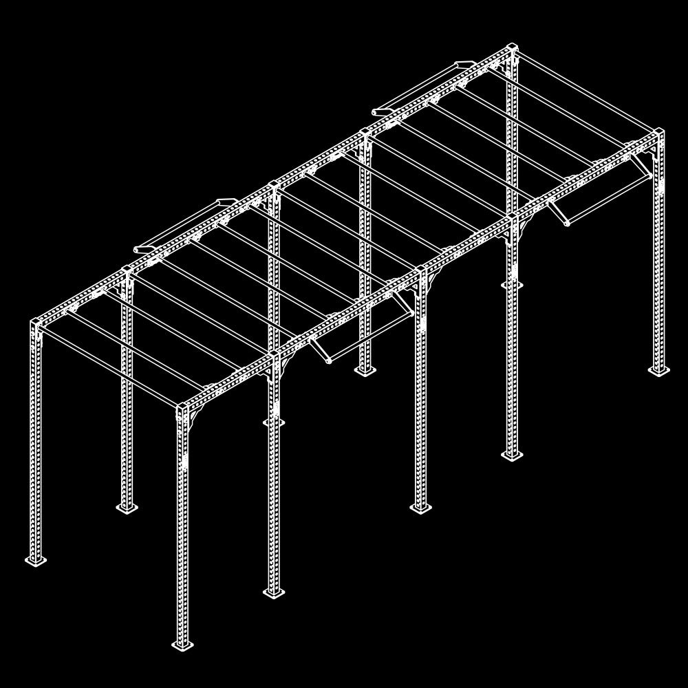 ATX® Functional Rig 700 - Ladder 4 Isoansicht