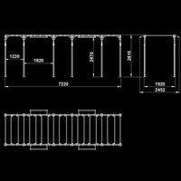 ATX® Functional Rig 700 - Ladder 5 Maße