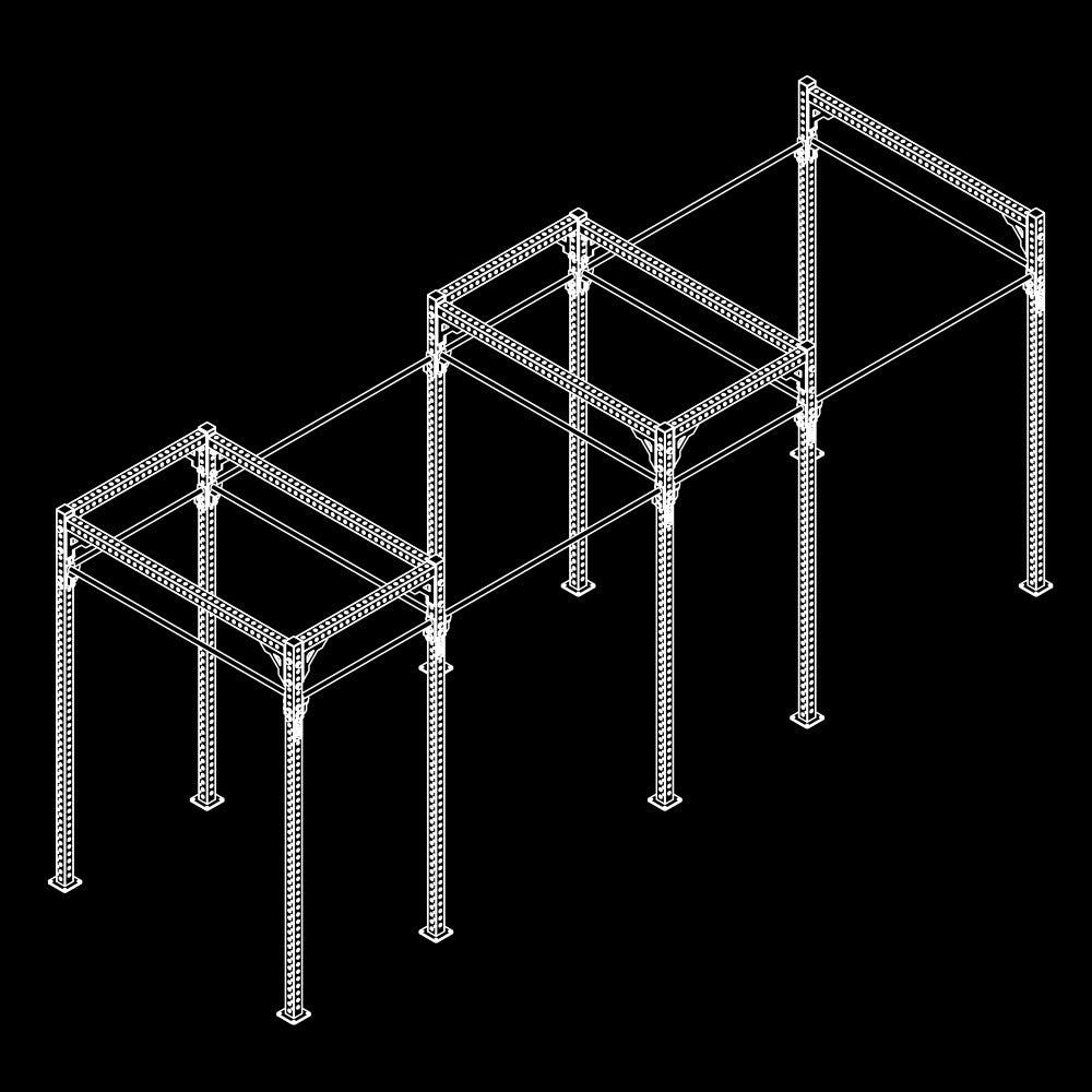 ATX® Functional Rig 700 - Sector 4 Isoansicht