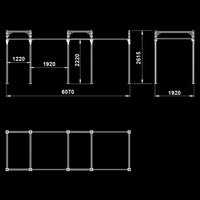 ATX® Functional Rig 700 - Sector 4 Maße