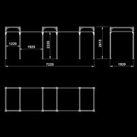 ATX® Functional Rig 700 - Sector 5 Maße
