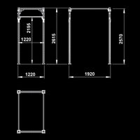 ATX® Functional Rig 700 - Standard 1 Maße