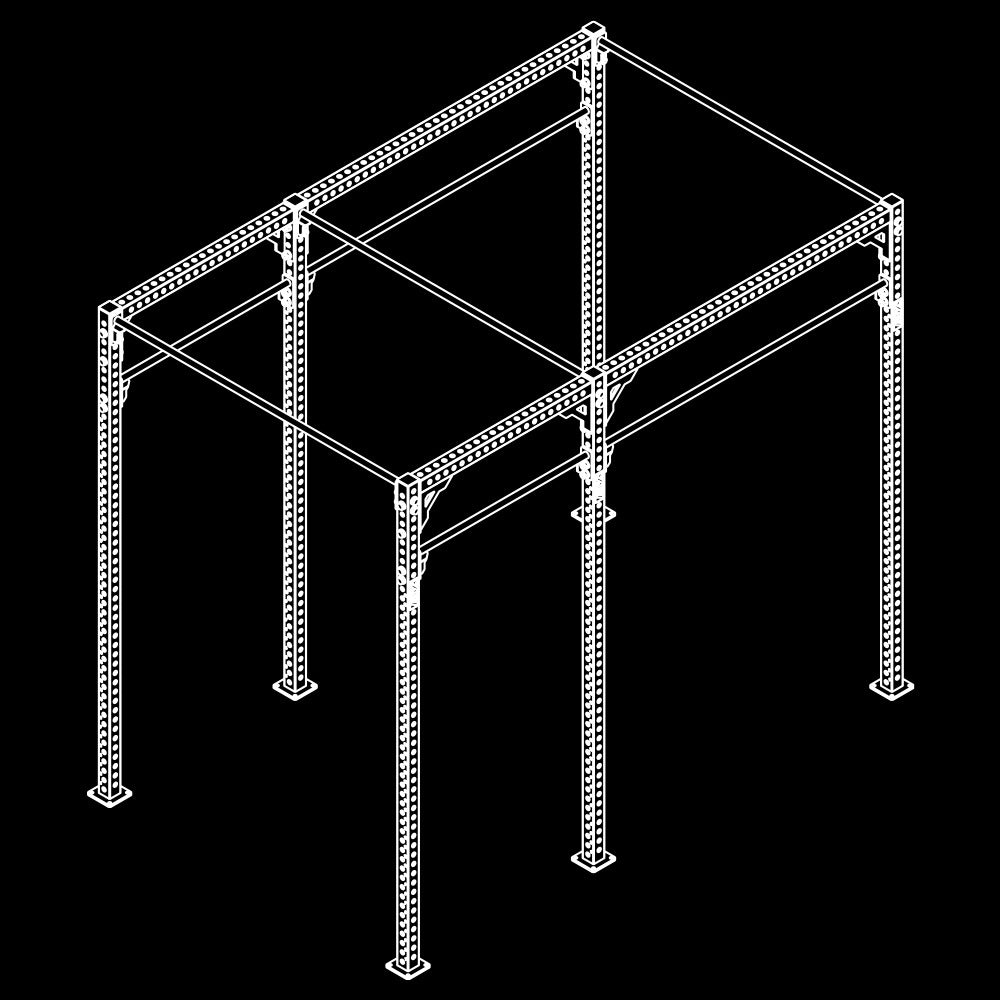 ATX® Functional Rig 700 - Standard 2 Isoansicht