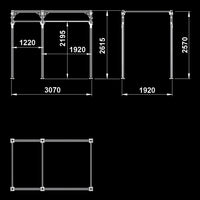 ATX® Functional Rig 700 - Standard 2 Maße