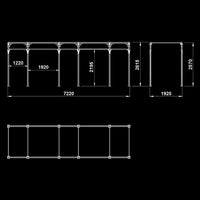 ATX® Functional Rig 700 - Standard 5 Maße