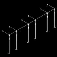 ATX® Functional WALL RIG 700 - BASIC 5 Isoansicht