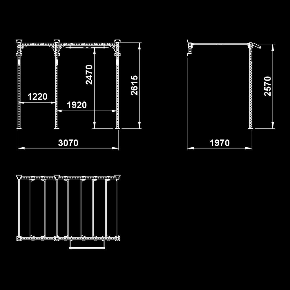 ATX® Functional WALL RIG 700 - Ladder 2