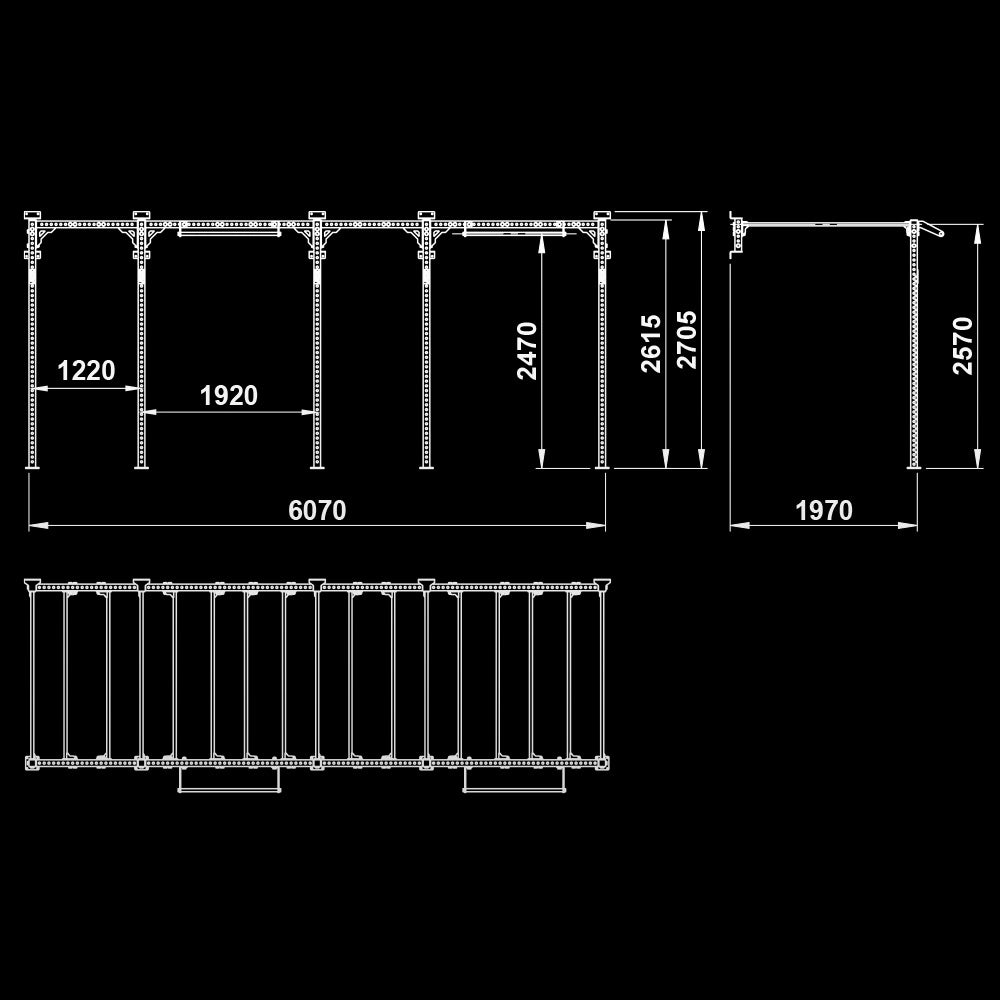 ATX® Functional WALL RIG 700 - Ladder 4