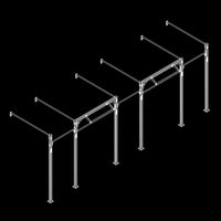 ATX® Functional WALL RIG 700 - SECTOR 5 Isoansicht