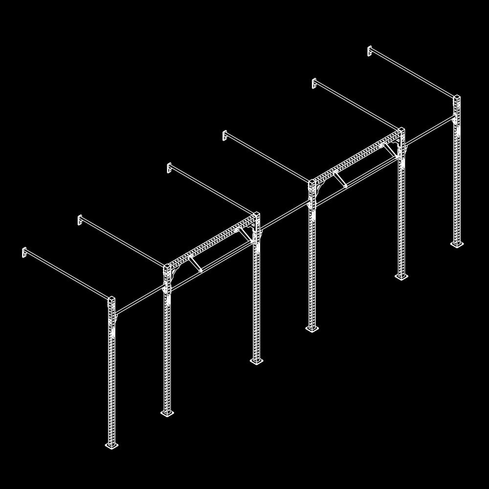 ATX® Functional WALL RIG 700 - SECTOR 5 Isoansicht