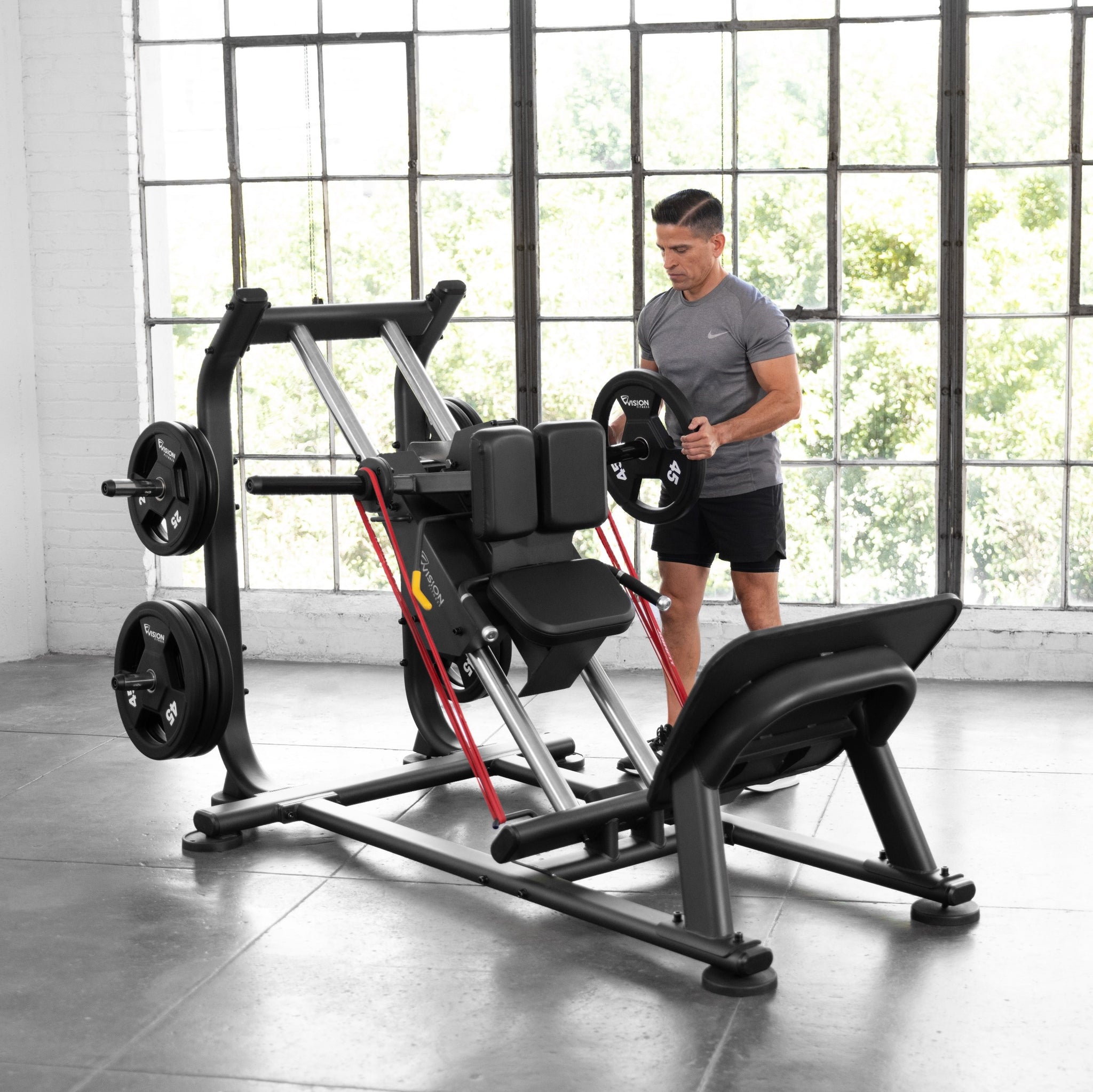 Hack Squat Plate Load - Vision Fitness