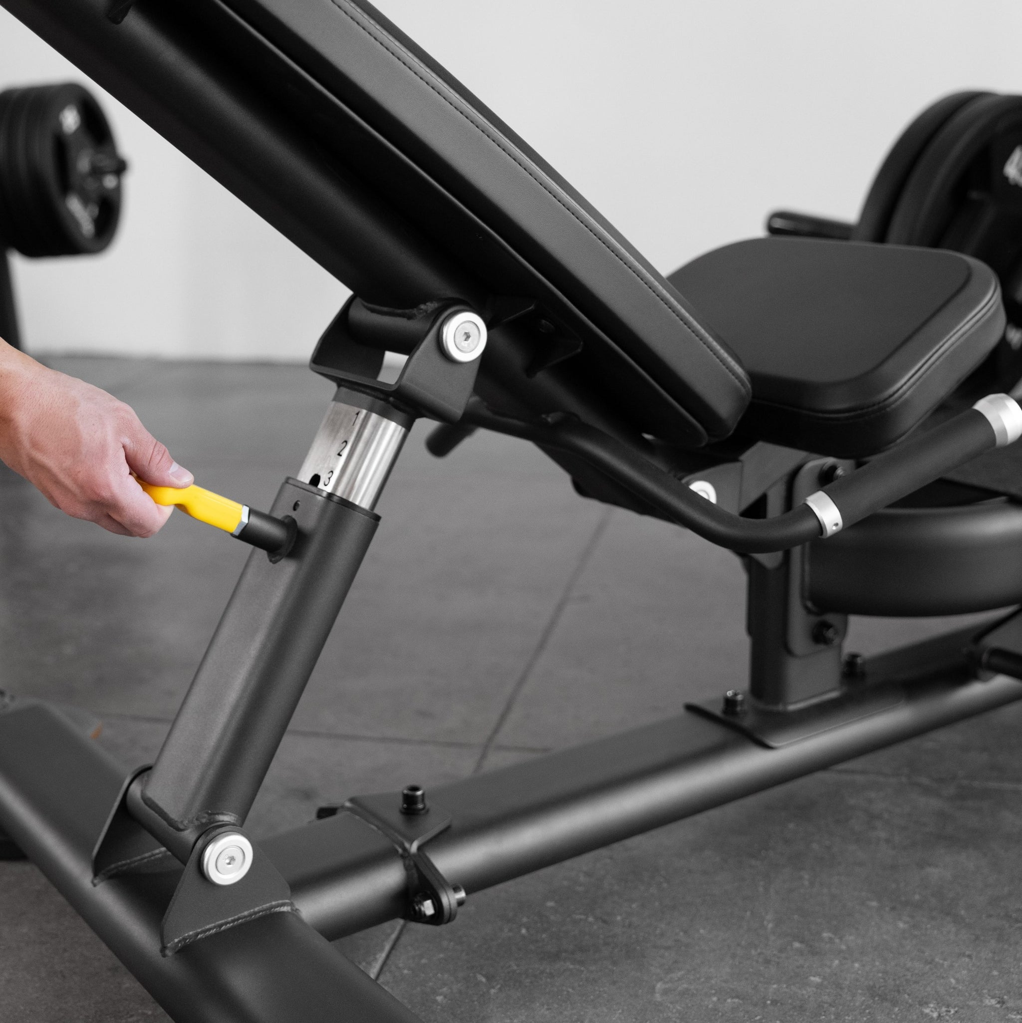 Beinpresse Plate Load - Vision Fitness - verstellbare Sitzposition