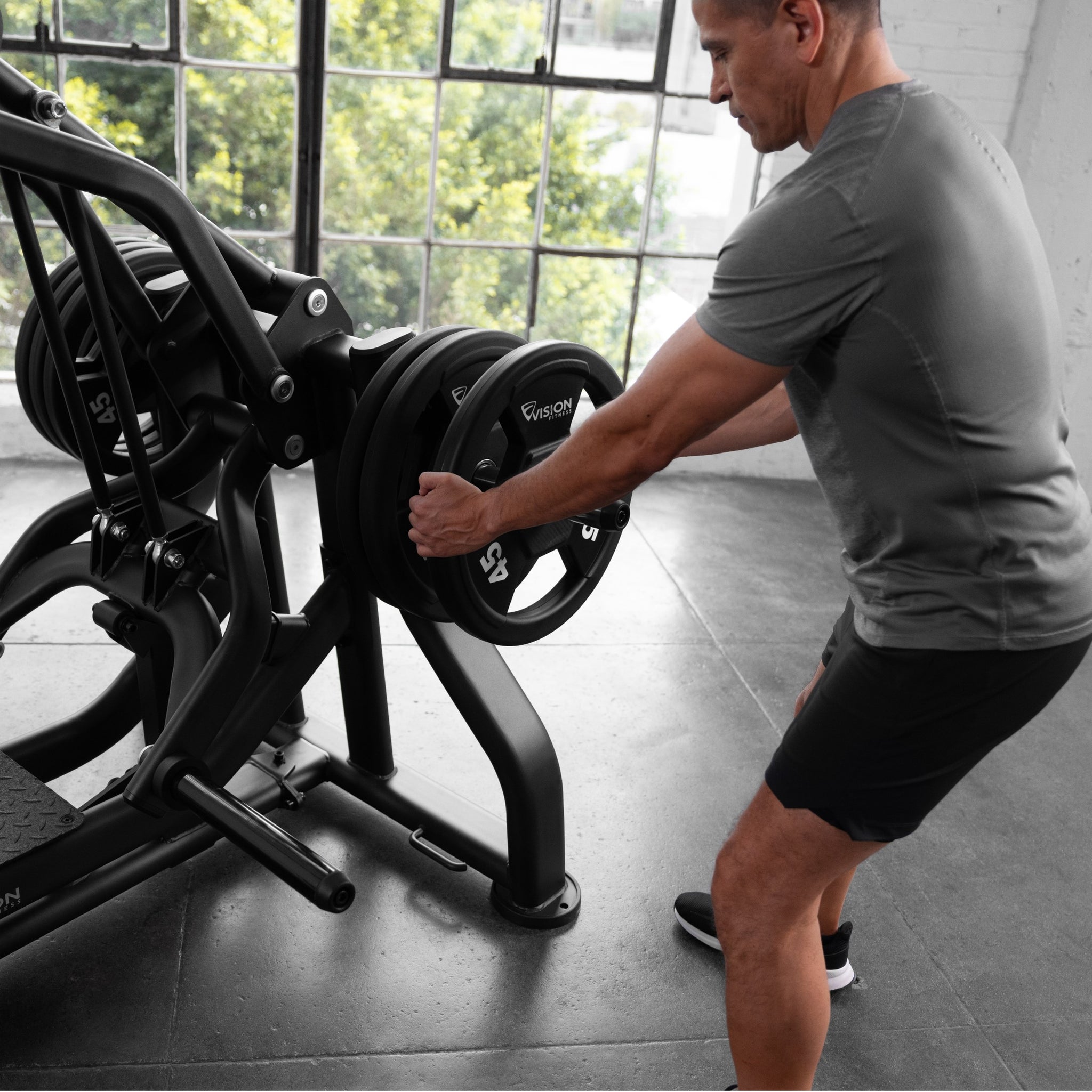 Beinpresse Plate Load - Vision Fitness