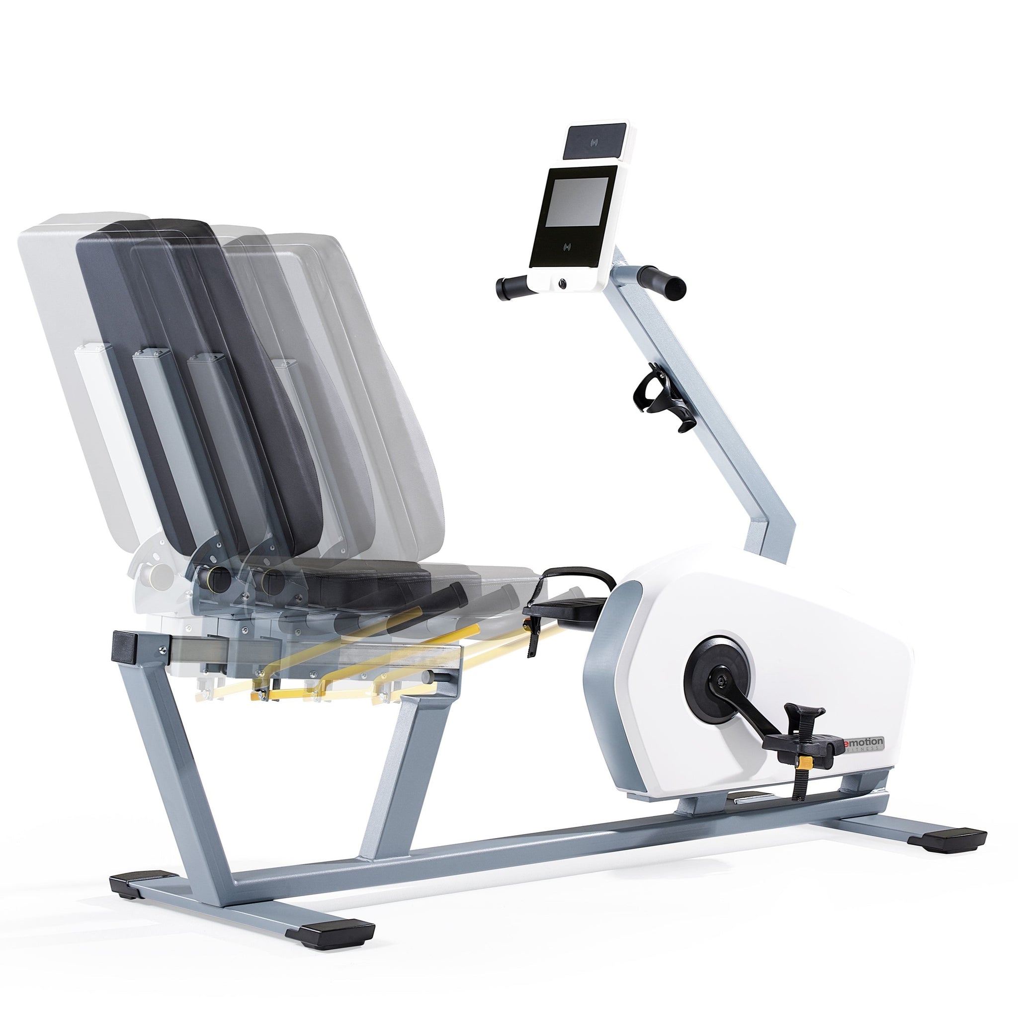 Emotion Fitness Liegeergometer 900 med Sitz verstellen