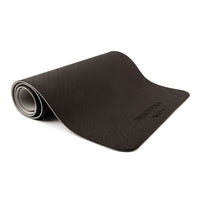 Yogamatte Eco-Line Set 180 x 60 x 0,6 cm anthrazit