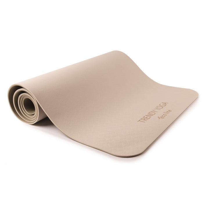 Yogamatte Eco-Line Set 180 x 60 x 0,6 cm beige