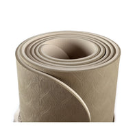 Yogamatte Eco-Line Set 180 x 60 x 0,6 cm beige gerollt