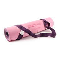 Yogamatte Eco-Line Set 180 x 60 x 0,6 cm lila