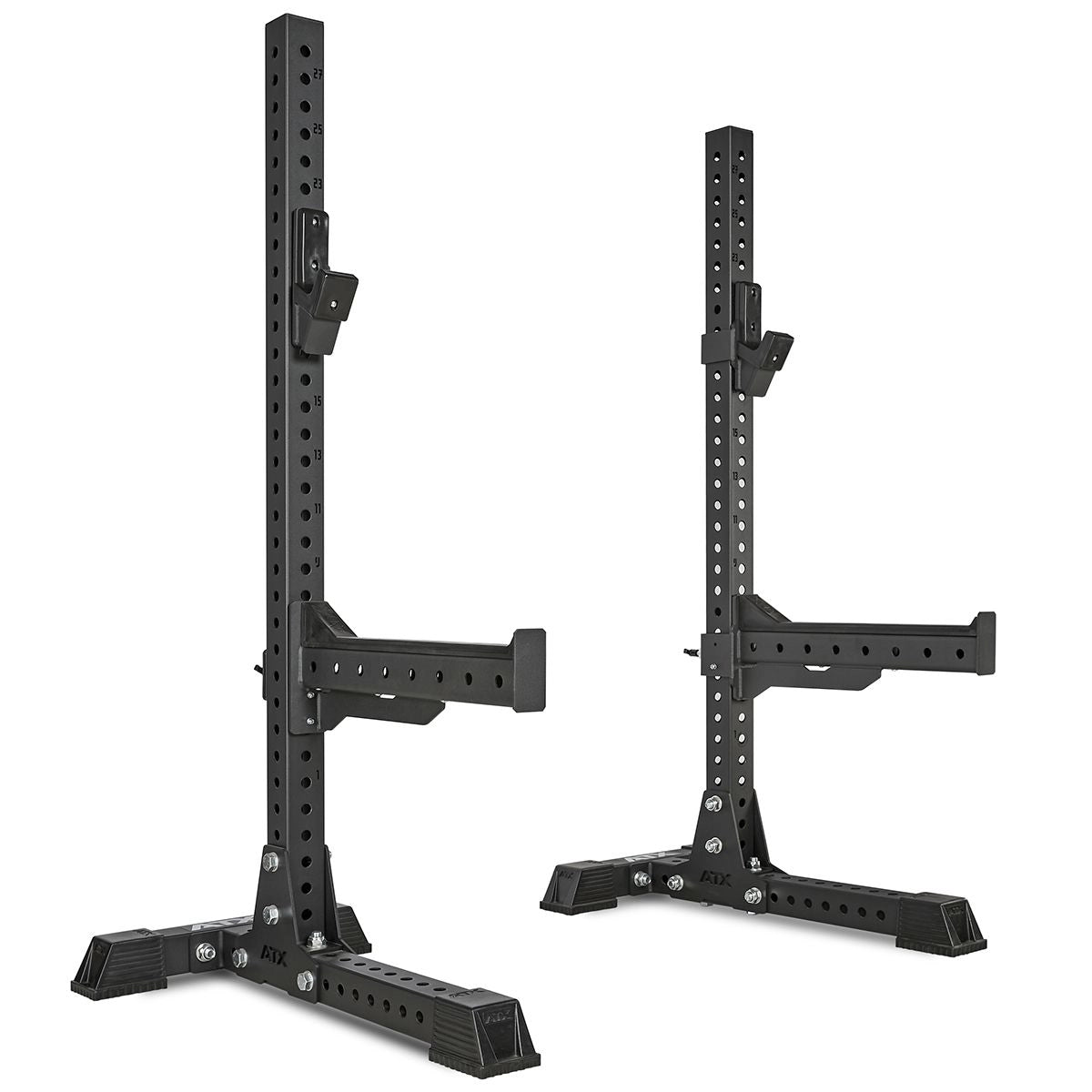 ATX® Free Stands - massives Hantel Rack freistehend inkl. J-Hooks und Safety Spotter Arms