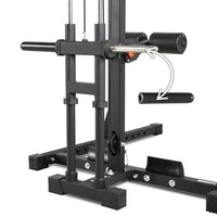 ATX® Half Rack 620 - Komplettsystem inkl. Latzugstation - Plate Load Hantelscheibenaufnahme standardmäßig 30 mm, optional auf 50 mm erweiterbar