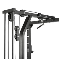 ATX® Half Rack 620 - Komplettsystem inkl. Latzugstation - Plate Load - Kein Belastungsverlust durch direkte Gewichtsübersetzung 1:1, Obere und untere Zugrolle ohne Umbau nutzbar