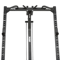 ATX® Half Rack 620 - Komplettsystem inkl. Latzugstation - Stack Weight inkl. integrierter Multi-Grip Klimmzugstange