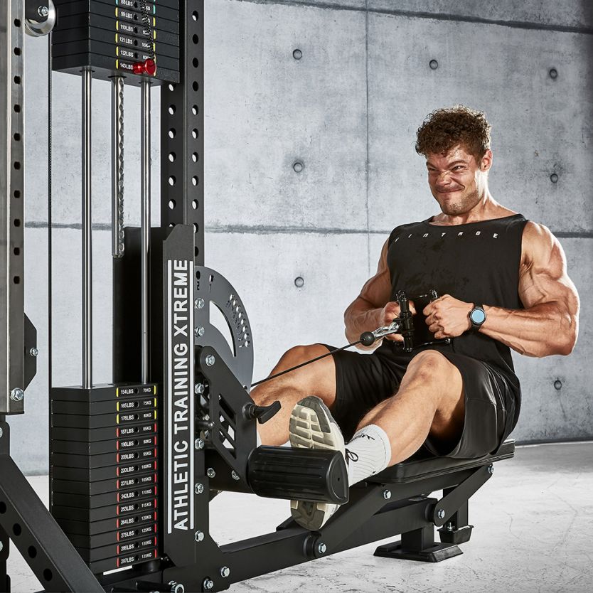 ATX® Trinity Tower Latzugstation 3 in 1 - Ruderübung im Sitzen